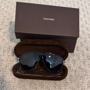 Tom Ford Dark Aviator Sunglasses